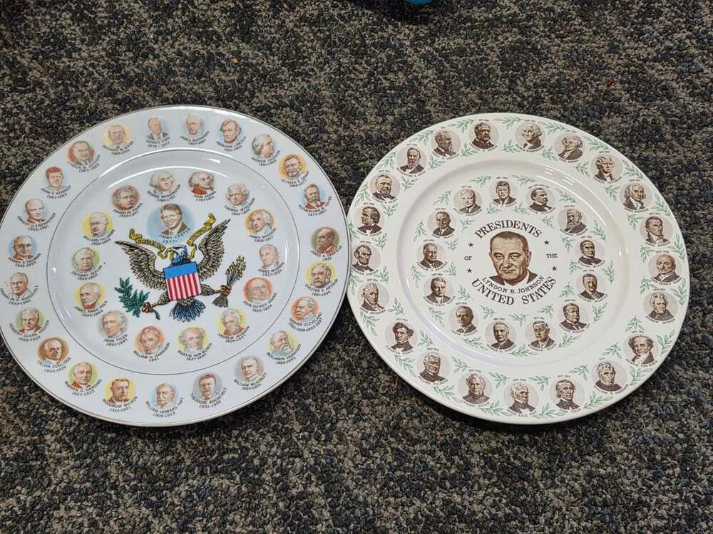 Two Hundred Years Of Presidents Decorative Plate